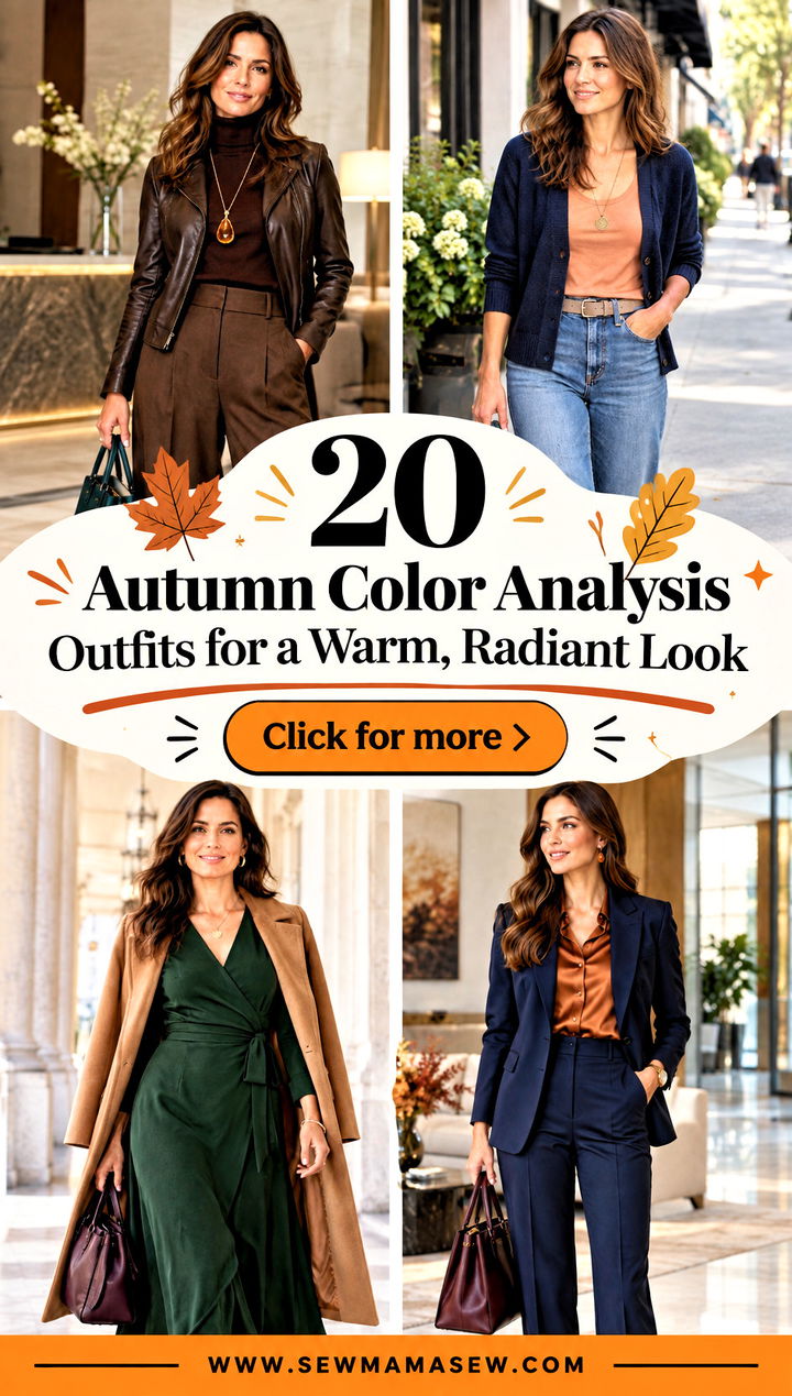 20 Autumn Color Analysis Outfits for a Warm Radiant Look - 20 Autumn Color Analysis Outfits for a Warm, Radiant Look