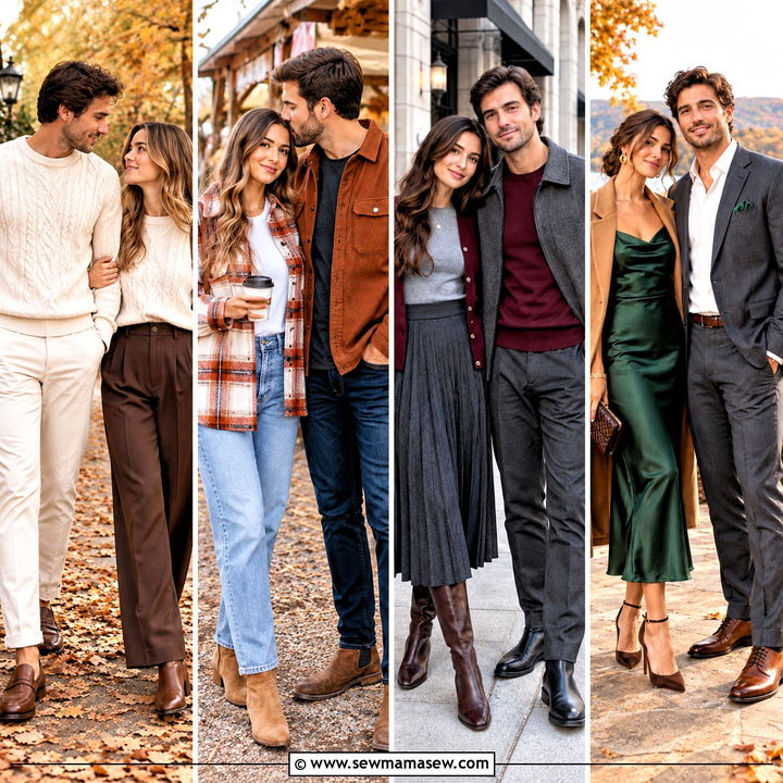 20 Autumn Couple Outfit Ideas for Charming Fall Date Days