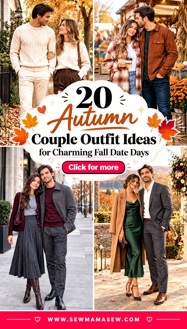 20 Autumn Couple Outfit Ideas for Charming Fall Date Days - 20 Autumn Couple Outfit Ideas for Charming Fall Date Days