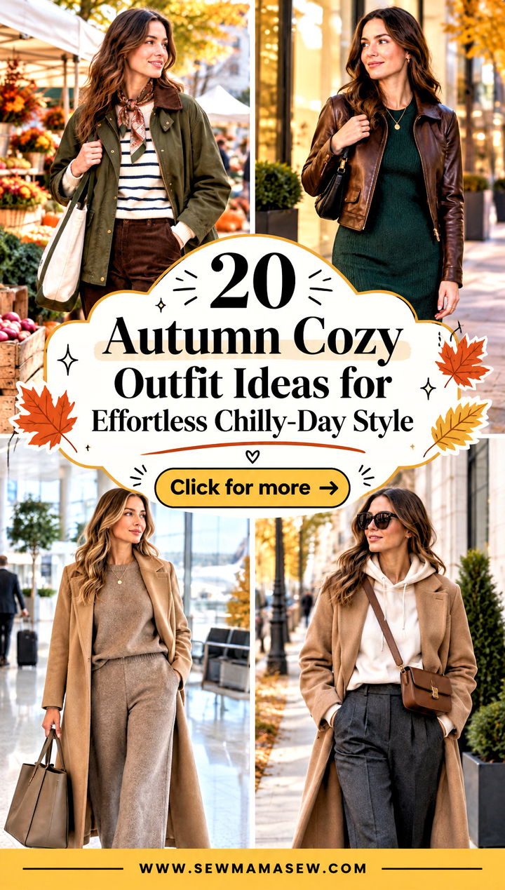 20 Autumn Cozy Outfit Ideas for Effortless Chilly-Day Style - 20 Autumn Cozy Outfit Ideas for Effortless Chilly-Day Style