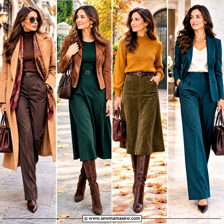 20 Autumn Deep Outfits for Rich, Confident Everyday Style