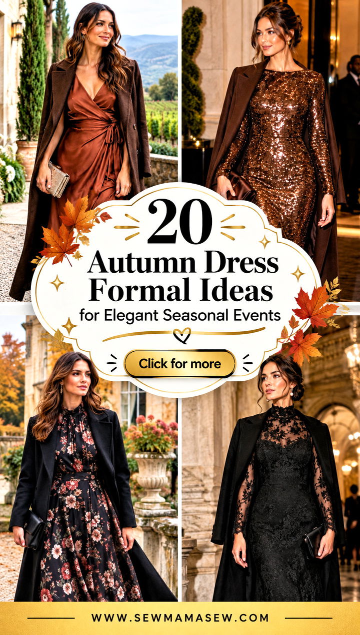 20 Autumn Dress Formal Ideas for Elegant Seasonal Events - 20 Autumn Dress Formal Ideas for Elegant Seasonal Events