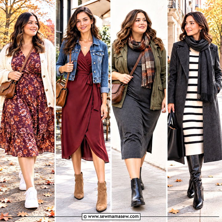 20 Autumn Dresses Casual Enough for Cozy Weekend Outings