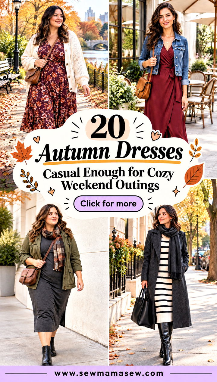20 Autumn Dresses Casual Enough for Cozy Weekend Outings - 20 Autumn Dresses Casual Enough for Cozy Weekend Outings
