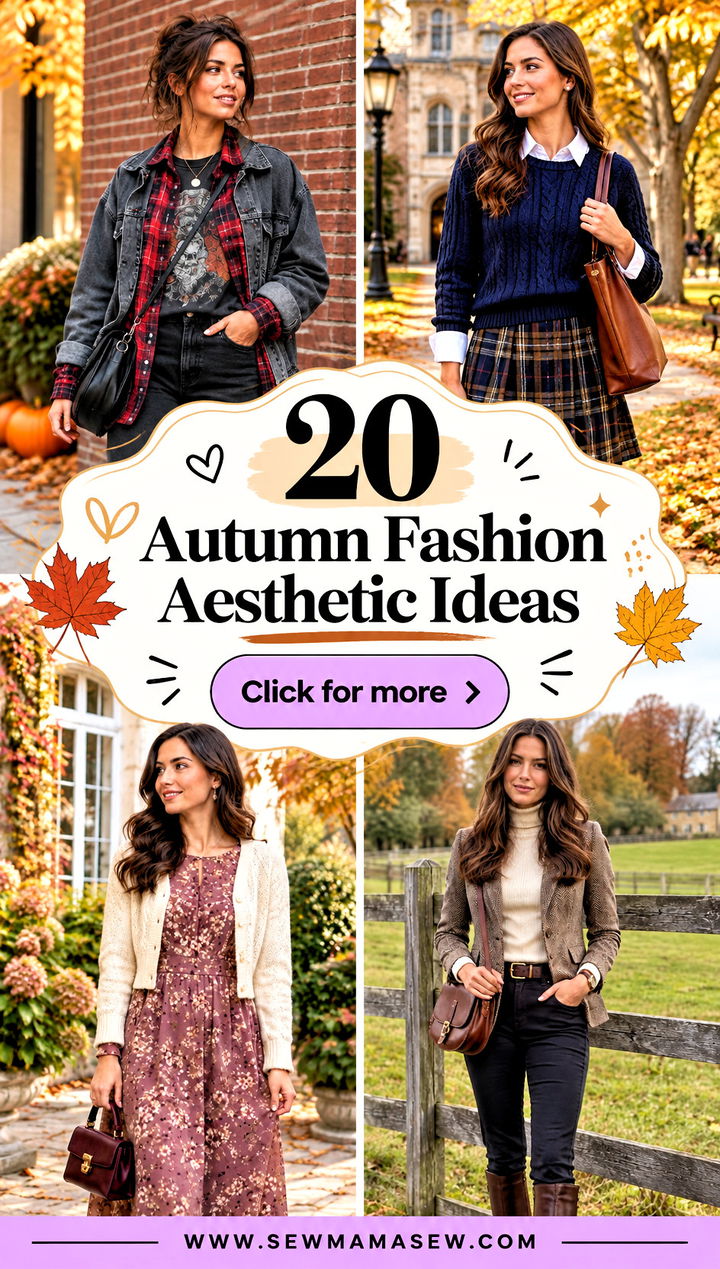 20 Autumn Fashion Aesthetic Ideas for a Dreamy Wardrobe - 20 Autumn Fashion Aesthetic Ideas for a Dreamy Wardrobe