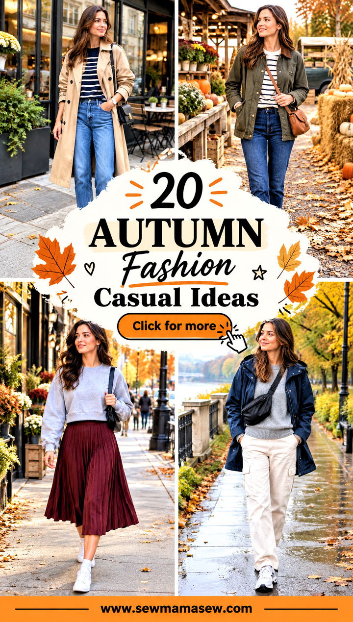20 Autumn Fashion Casual Ideas for Effortless Daily Style - 20 Autumn Fashion Casual Ideas for Effortless Daily Style