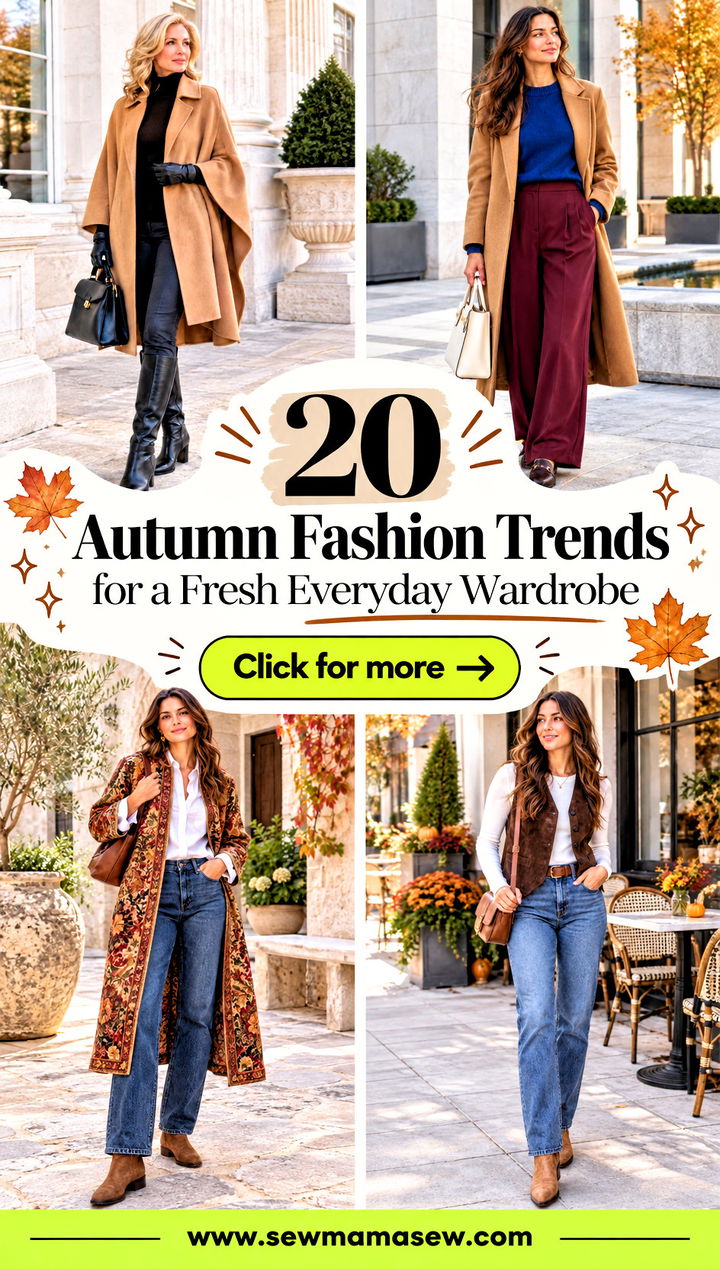 20 Autumn Fashion Trends for a Fresh Everyday Wardrobe - 20 Autumn Fashion Trends for a Fresh Everyday Wardrobe