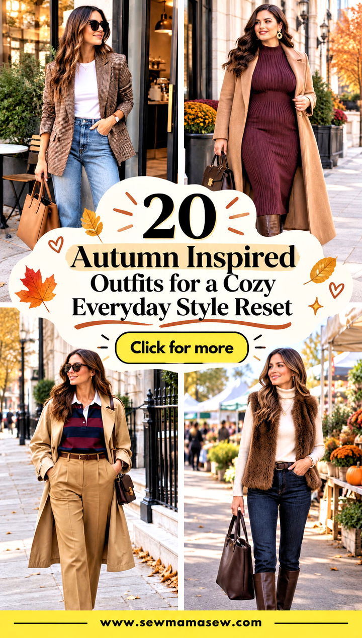20 Autumn Inspired Outfits for a Cozy Everyday Style Reset - 20 Autumn Inspired Outfits for a Cozy Everyday Style Reset