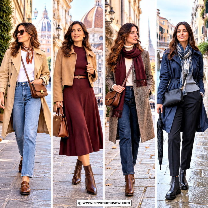 20 Autumn Italy Outfit Ideas for Chic, Comfortable Travel