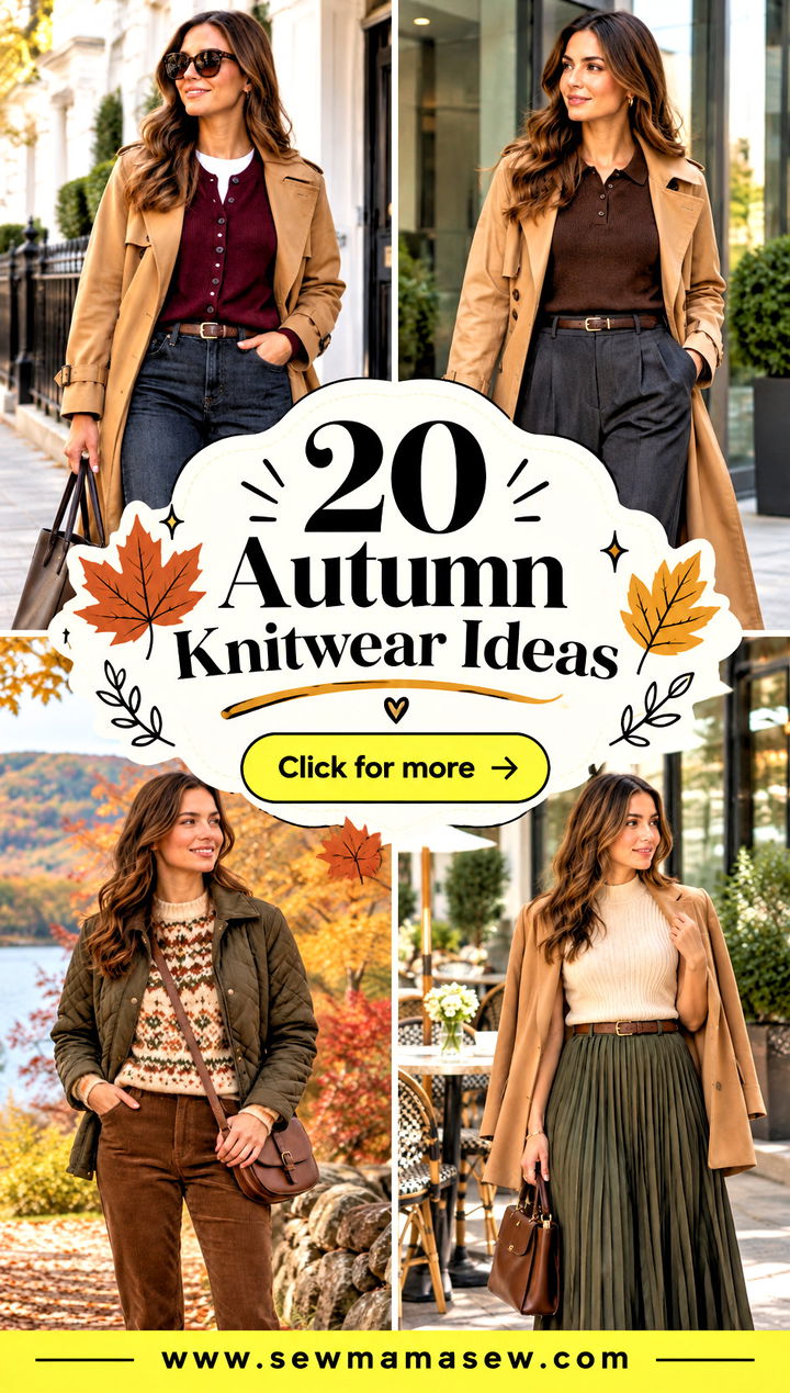 20 Autumn Knitwear Ideas for a Cozy Elevated Daily Look - 20 Autumn Knitwear Ideas for a Cozy, Elevated Daily Look