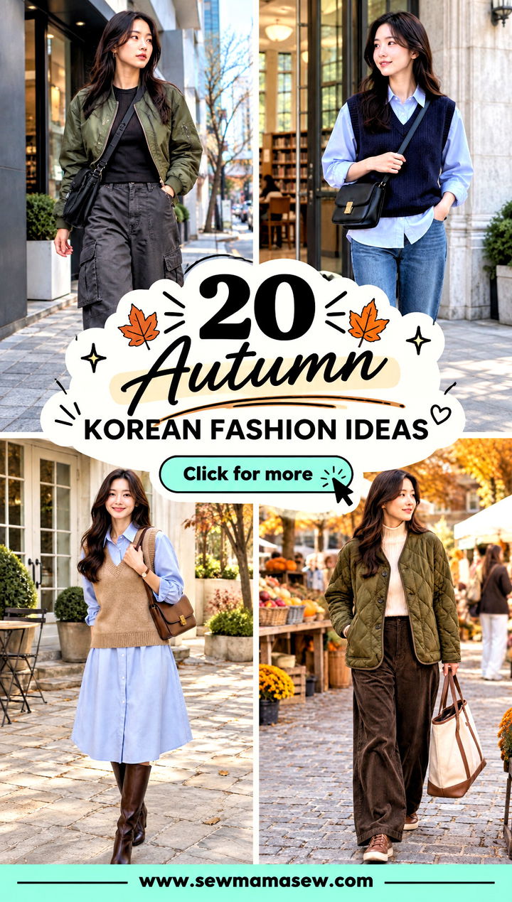 20 Autumn Korean Fashion Ideas for Fresh Everyday Styling - 20 Autumn Korean Fashion Ideas for Fresh Everyday Styling