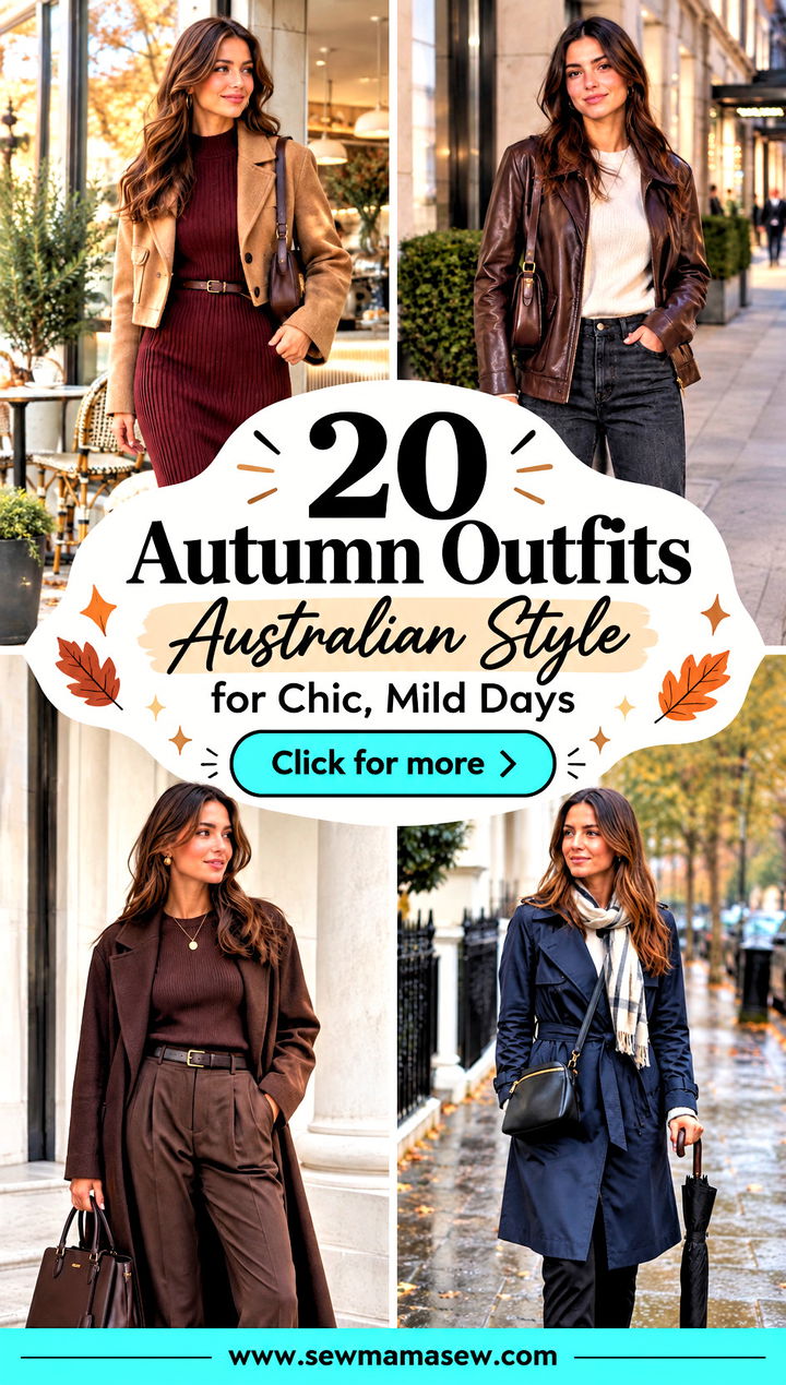 20 Autumn Outfits Australian Style for Chic Mild Days - 20 Autumn Outfits Australian Style for Chic, Mild Days