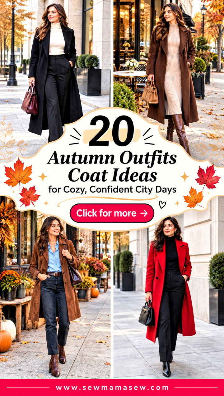 20 Autumn Outfits Coat Ideas for Cozy Confident City Days - 20 Autumn Outfits Coat Ideas for Cozy, Confident City Days