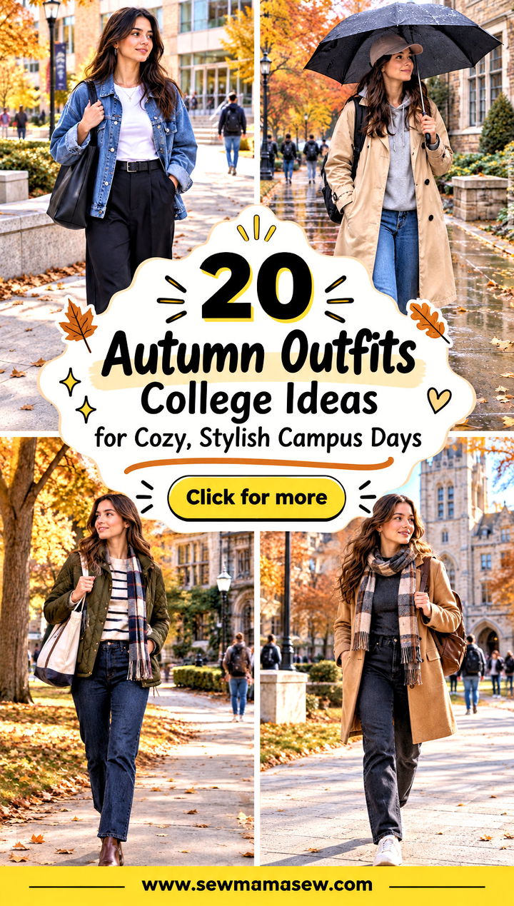 20 Autumn Outfits College Ideas for Cozy Stylish Campus Days - 20 Autumn Outfits College Ideas for Cozy, Stylish Campus Days
