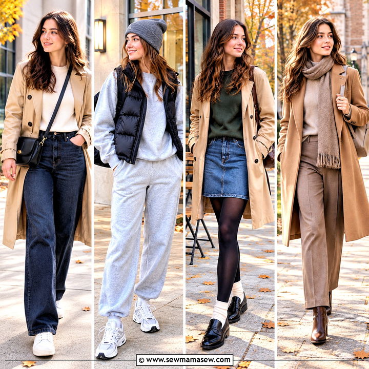 20 Autumn Outfits For College: Comfy Looks for Campus Days