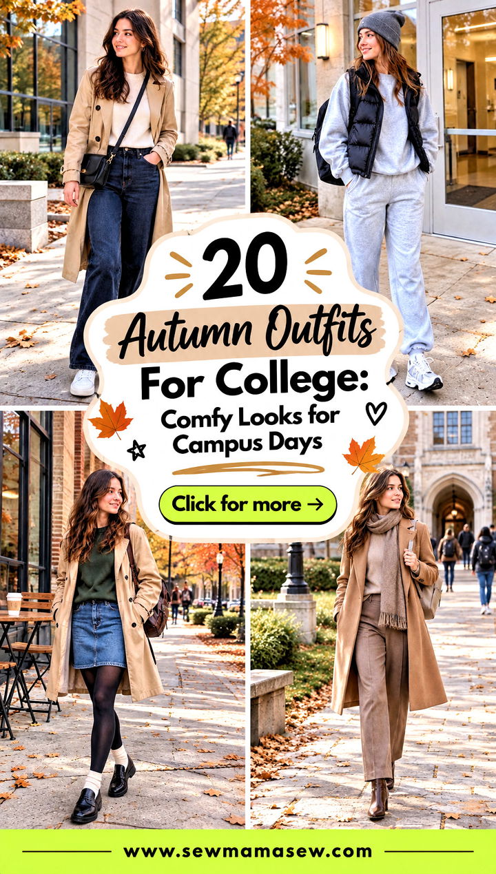 20 Autumn Outfits For College Comfy Looks for Campus Days - 20 Autumn Outfits For College: Comfy Looks for Campus Days