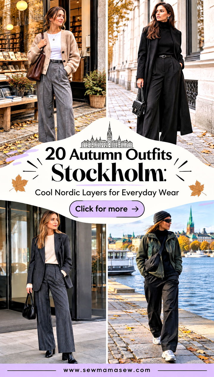 20 Autumn Outfits Stockholm Cool Nordic Layers for Everyday Wear - 20 Autumn Outfits Stockholm: Cool Nordic Layers for Everyday Wear