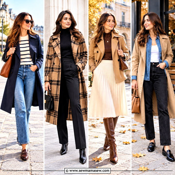 20 Autumn Outfits Trench Coat: Timeless Layers for City Days