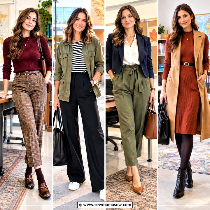20 Autumn Outfits for Teachers: Polished Looks for School Days