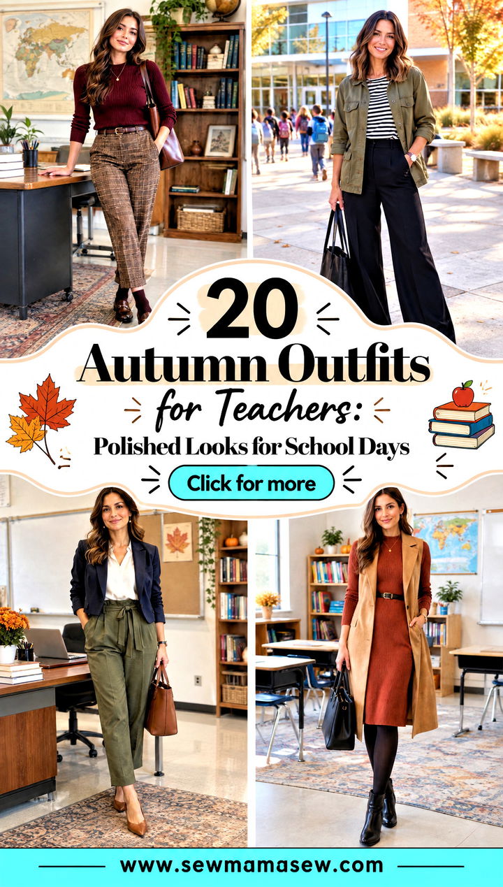 20 Autumn Outfits for Teachers Polished Looks for School Days - 20 Autumn Outfits for Teachers: Polished Looks for School Days