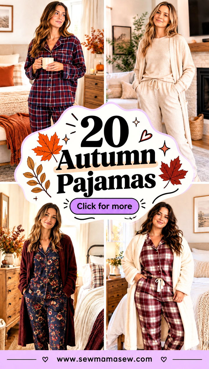 20 Autumn Pajamas for Cozy Nights and Slow Fall Mornings - 20 Autumn Pajamas for Cozy Nights and Slow Fall Mornings