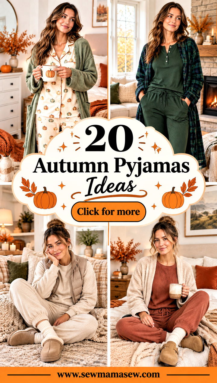 20 Autumn Pyjamas Ideas for Blissfully Cozy Nights at Home - 20 Autumn Pyjamas Ideas for Blissfully Cozy Nights at Home