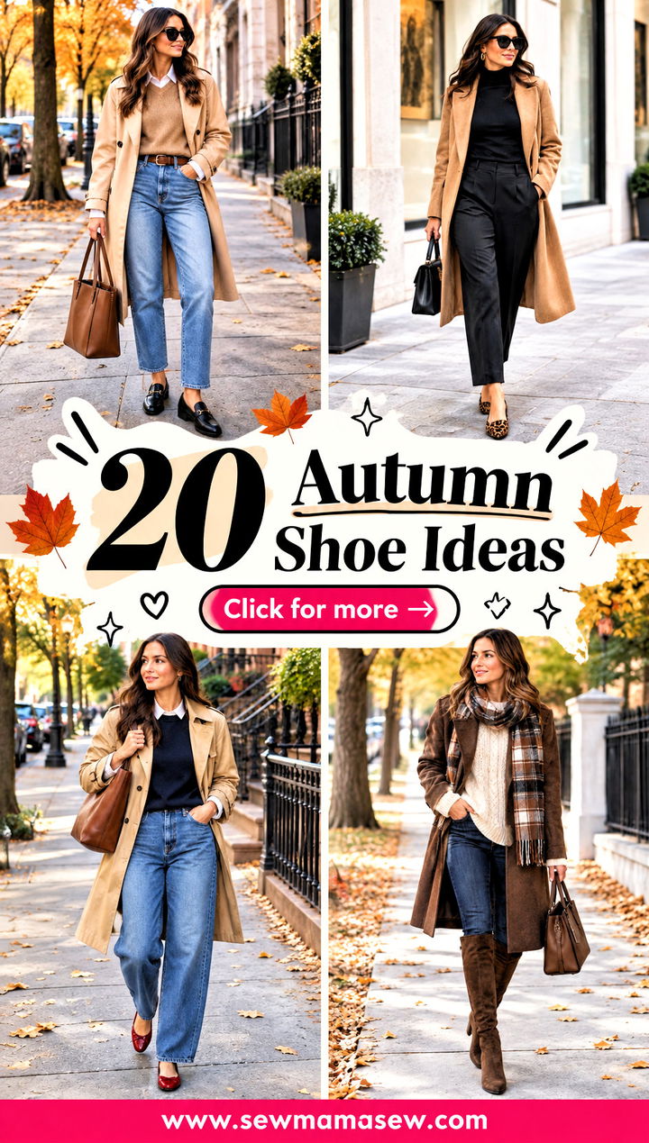 20 Autumn Shoe Ideas for Chic Comfortable Everyday Style - 20 Autumn Shoe Ideas for Chic, Comfortable Everyday Style