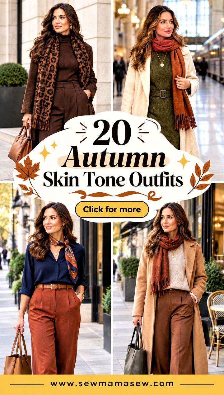 20 Autumn Skin Tone Outfits for Rich Flattering Daily Style - 20 Autumn Skin Tone Outfits for Rich, Flattering Daily Style
