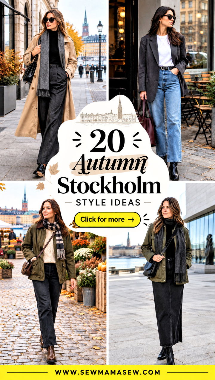20 Autumn Stockholm Style Ideas for Effortless City Chic - 20 Autumn Stockholm Style Ideas for Effortless City Chic
