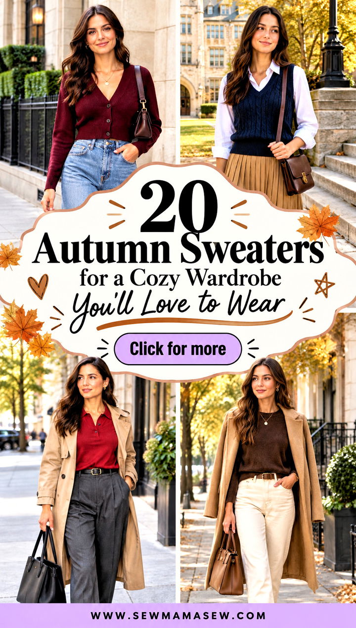 20 Autumn Sweaters for a Cozy Wardrobe Youll Love to Wear - 20 Autumn Sweaters for a Cozy Wardrobe You'll Love to Wear