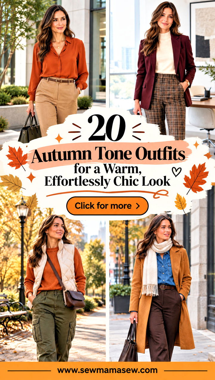 20 Autumn Tone Outfits for a Warm Effortlessly Chic Look - 20 Autumn Tone Outfits for a Warm, Effortlessly Chic Look