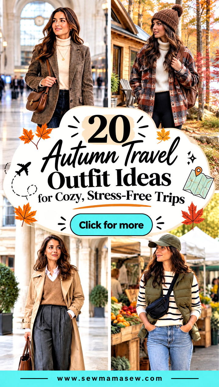 20 Autumn Travel Outfit Ideas for Cozy Stress-Free Trips - 20 Autumn Travel Outfit Ideas for Cozy, Stress-Free Trips