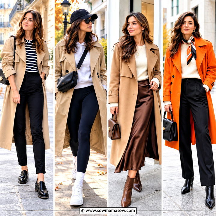 20 Autumn Trench Coat Ideas for Timeless, Chic Fall Layers