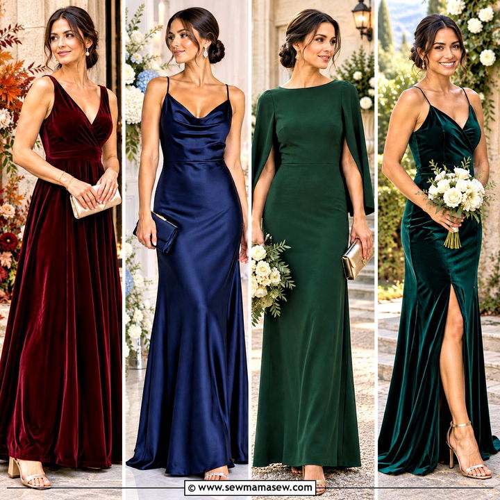 20 Autumn Wedding Dress Bridesmaid Ideas for Elegant Looks