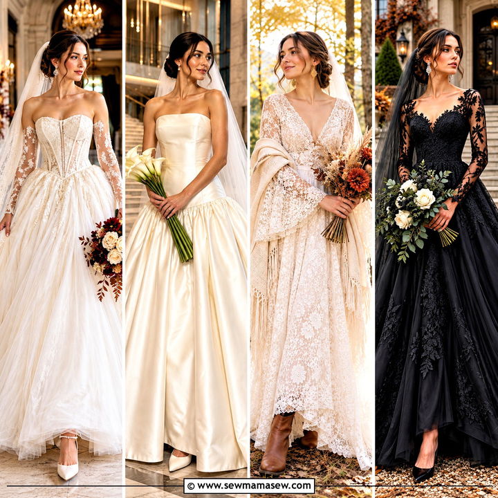 20 Autumn Wedding Dress The Bride Ideas for a Romantic Day