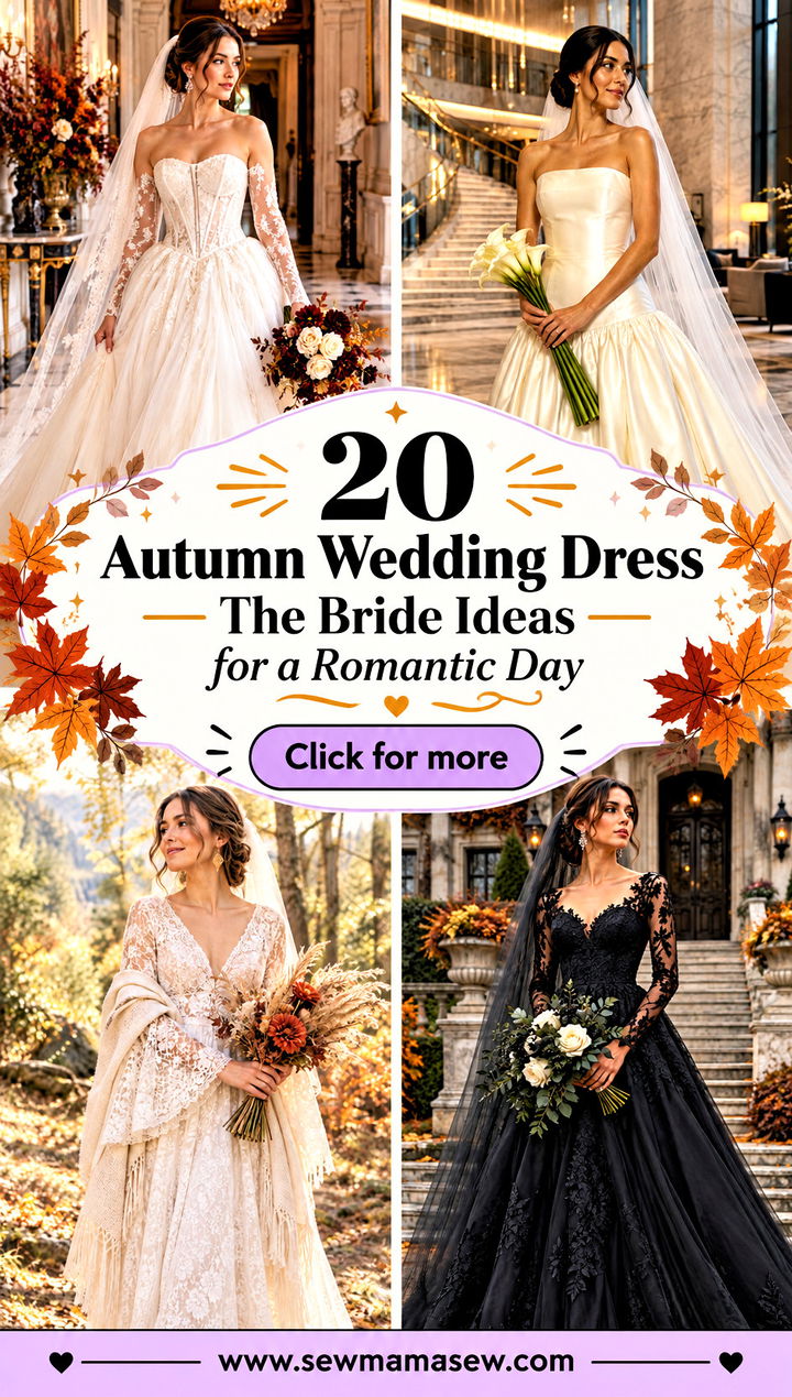 20 Autumn Wedding Dress The Bride Ideas for a Romantic Day - 20 Autumn Wedding Dress The Bride Ideas for a Romantic Day