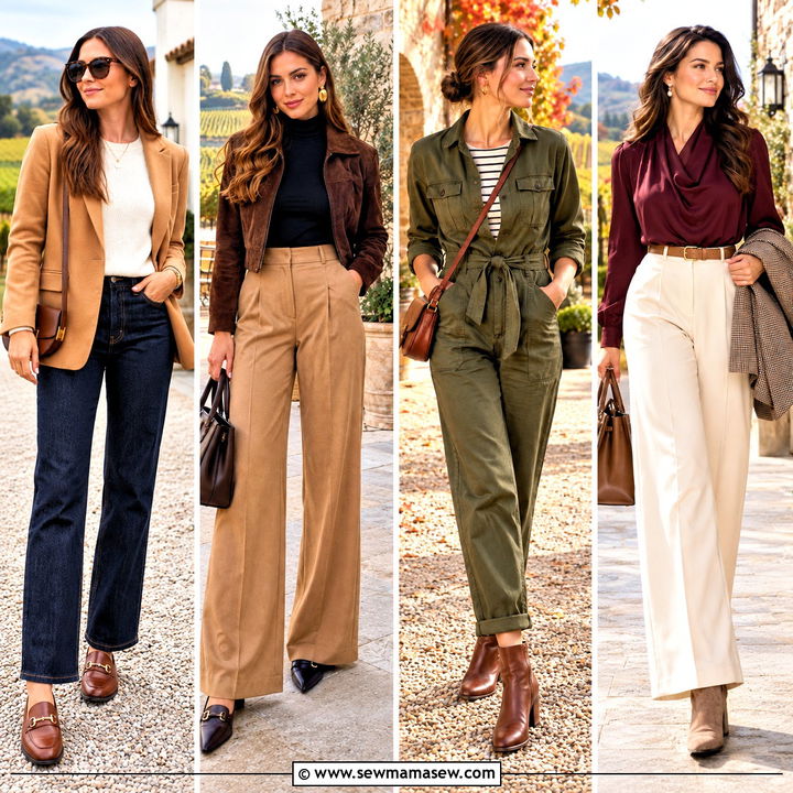 20 Autumn Winery Outfit Ideas for Chic, Cozy Tasting Days