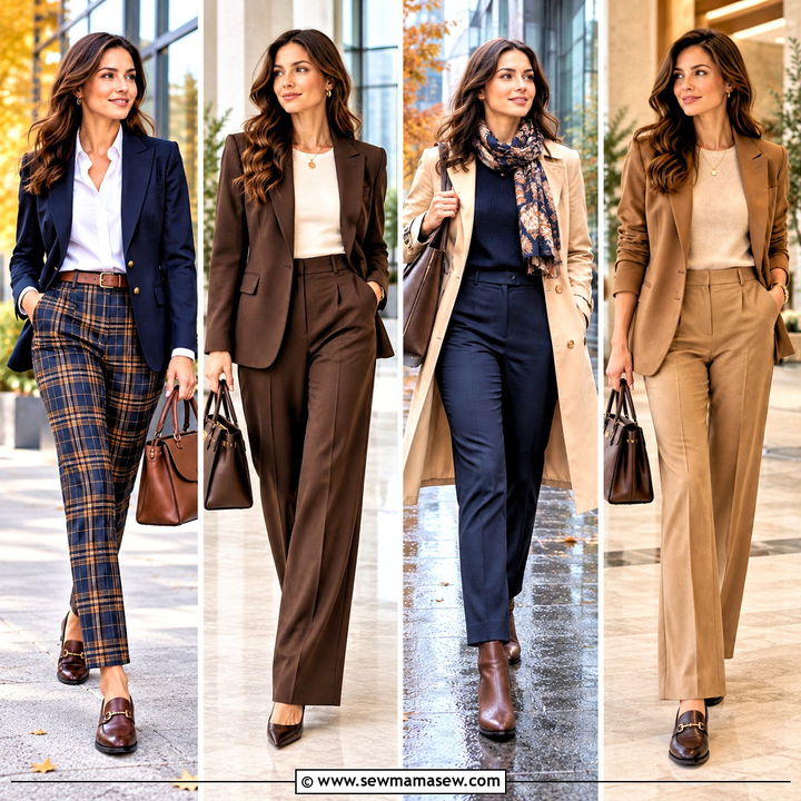 20 Autumn Work Outfits Women Professional: Chic Fall Looks