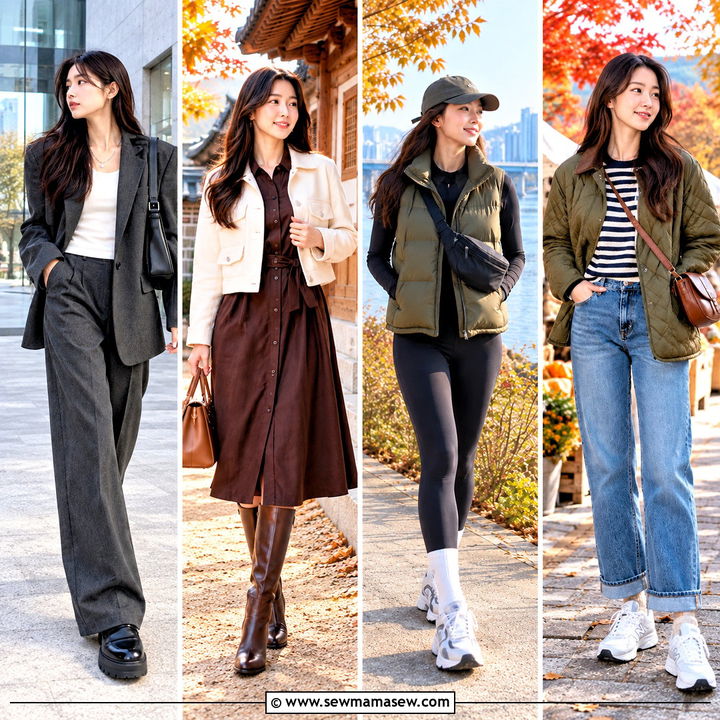 20 Autumn in Korea Outfit Ideas for Stylish City Exploring