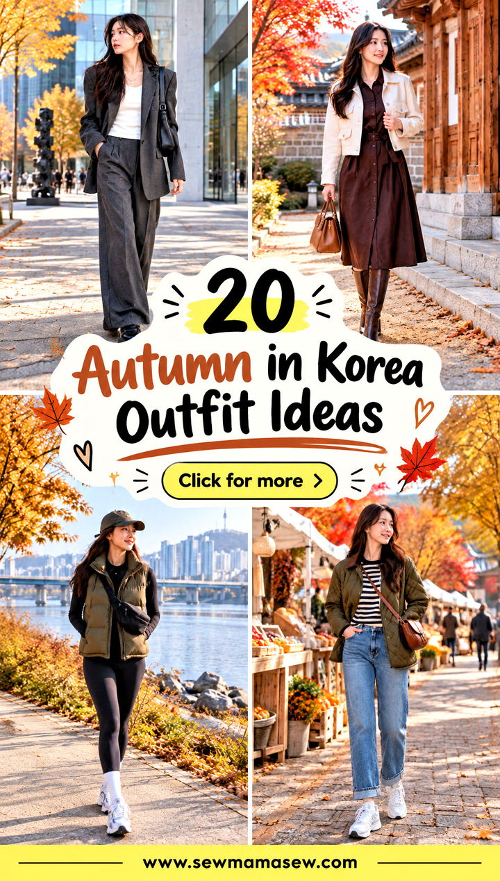20 Autumn in Korea Outfit Ideas for Stylish City Exploring - 20 Autumn in Korea Outfit Ideas for Stylish City Exploring