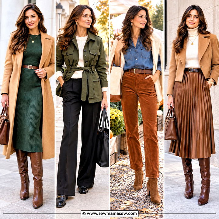 20 Autumnal Outfits for Women to Make Cozy Days Feel Chic