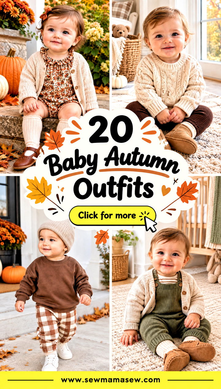 20 Baby Autumn Outfits for Cozy Days and Sweet Family Photos - 20 Baby Autumn Outfits for Cozy Days and Sweet Family Photos