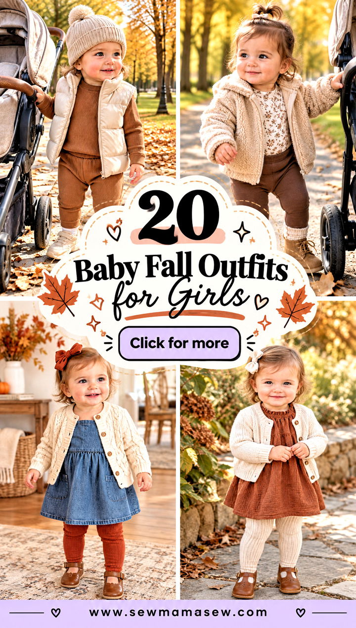 20 Baby Fall Outfits for Girls for Sweet Cozy Seasonal Style - 20 Baby Fall Outfits for Girls for Sweet, Cozy Seasonal Style