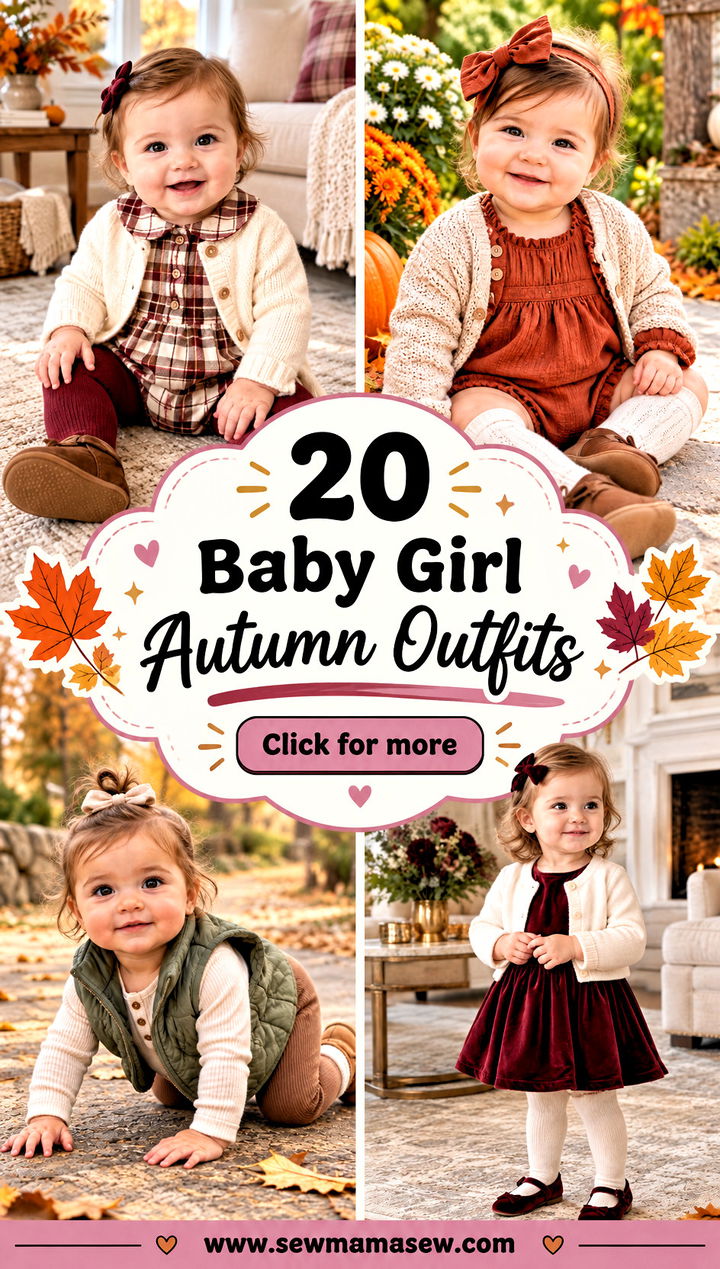 20 Baby Girl Autumn Outfits for Cozy Looks Youll Adore - 20 Baby Girl Autumn Outfits for Cozy Looks You'll Adore