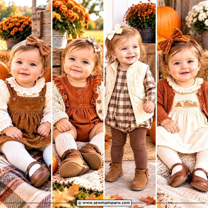 20 Baby Girl Pumpkin Patch Outfit Ideas for Sweet Fall Memories