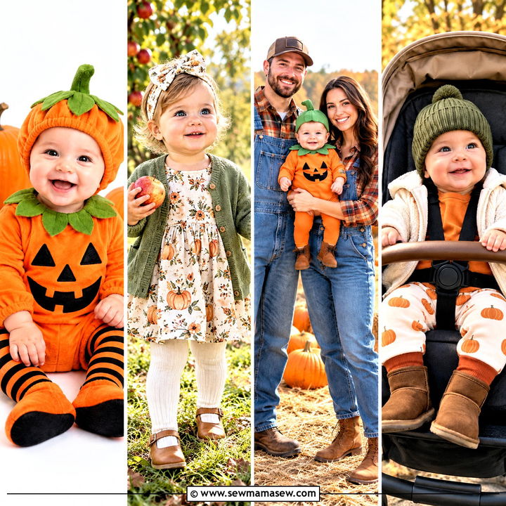 20 Baby Pumpkin Outfit Ideas for Adorable First Fall Photos