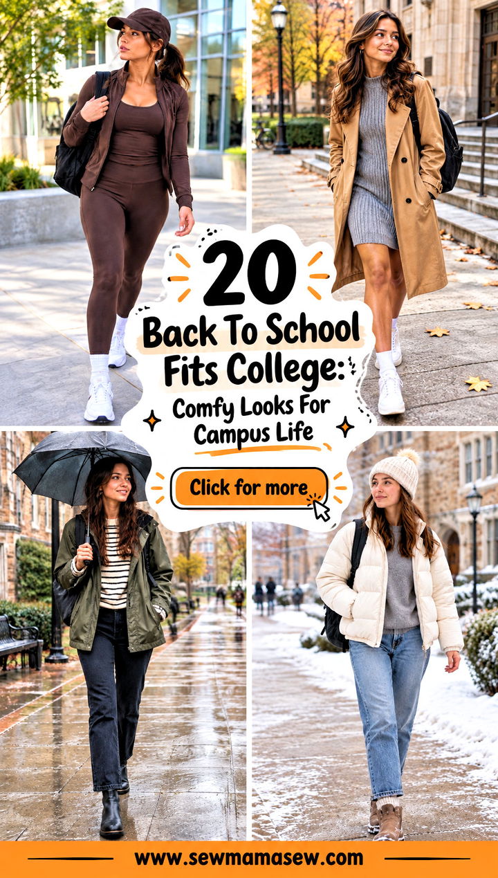 20 Back To School Fits College Comfy Looks For Campus Life - 20 Back To School Fits College: Comfy Looks For Campus Life