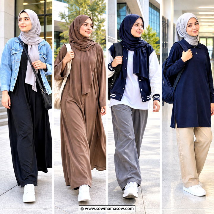 20 Back To School Hijab Outfits For A Fresh Fall Wardrobe