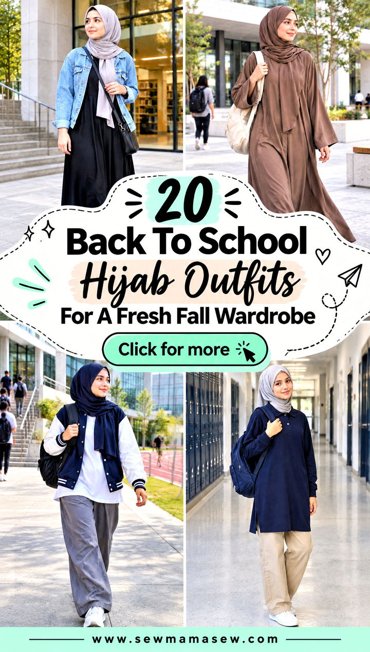 20 Back To School Hijab Outfits For A Fresh Fall Wardrobe - 20 Back To School Hijab Outfits For A Fresh Fall Wardrobe