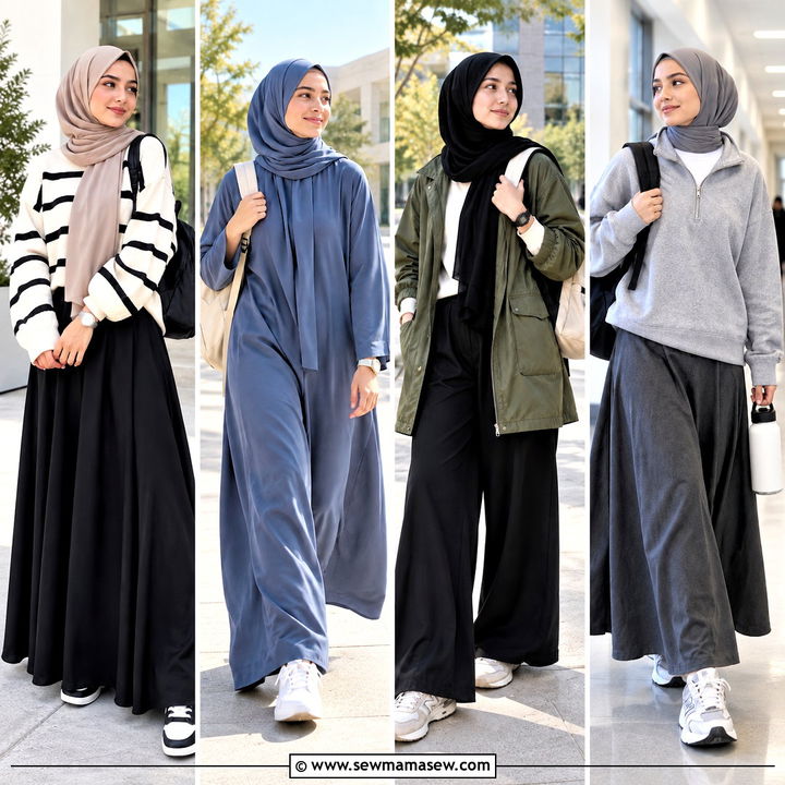 20 Back To School Hijabi Outfits Comfy First-Week Looks